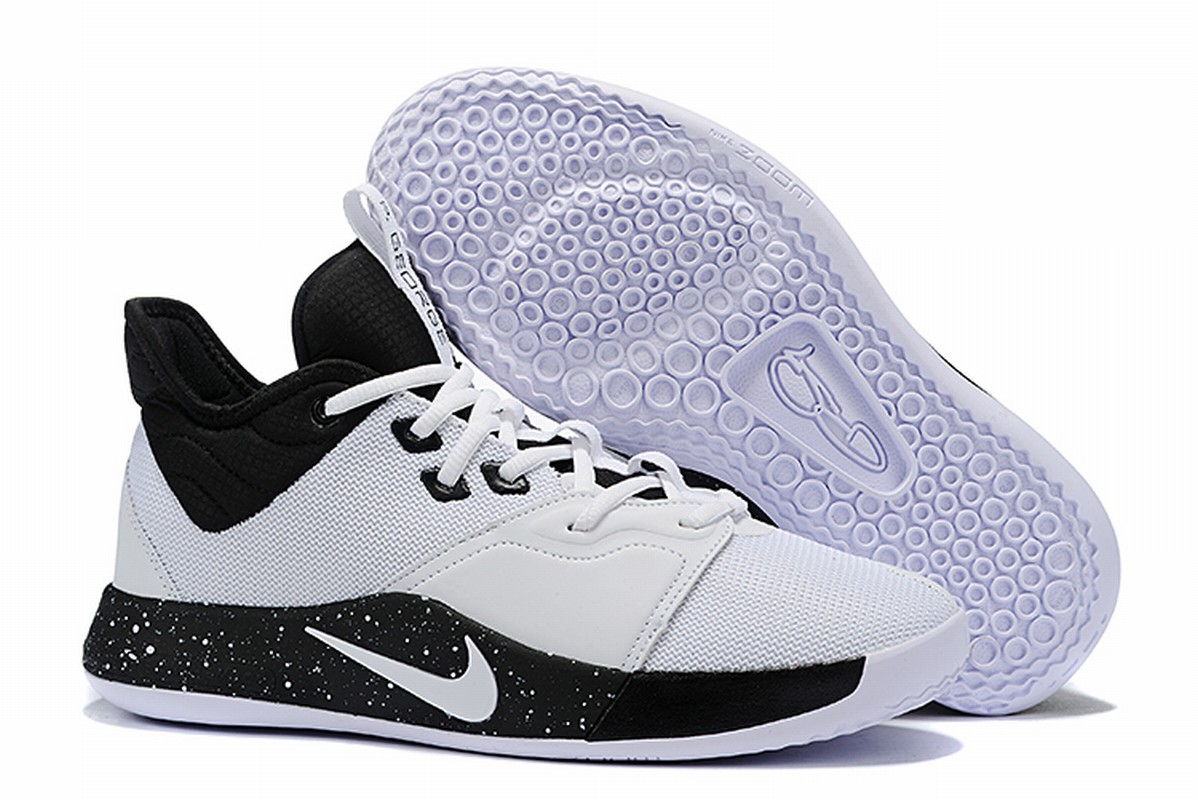 Nike PG 3 Men Shoes White Black
